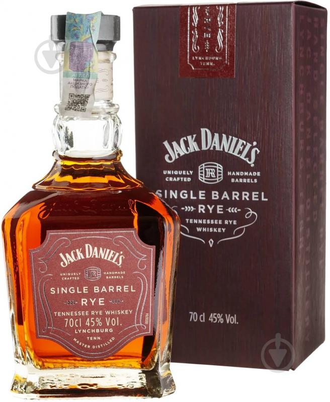 Виски Jack Daniel's Single Barrel Rye 0,7 л - фото 1