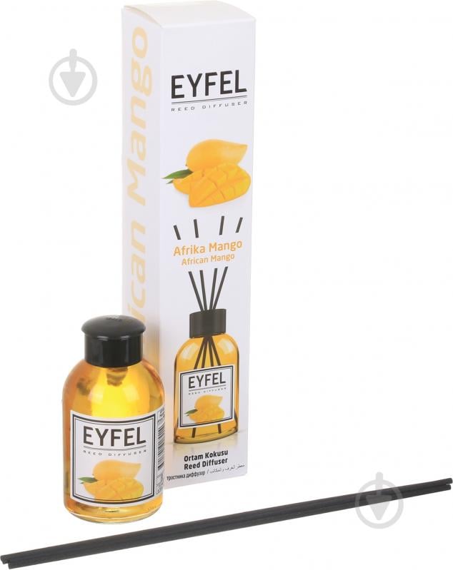 Аромадиффузор для дома Eyfel Bambu Afrika Манго 110 мл - фото 1 Аромадиффузор для дома Eyfel Bambu Afrika Манго 110 мл - фото 1
