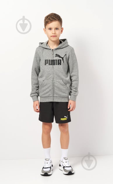 Шорты Puma Ess+ 2 Col Shorts 58698959 р. 128 черный - фото 4