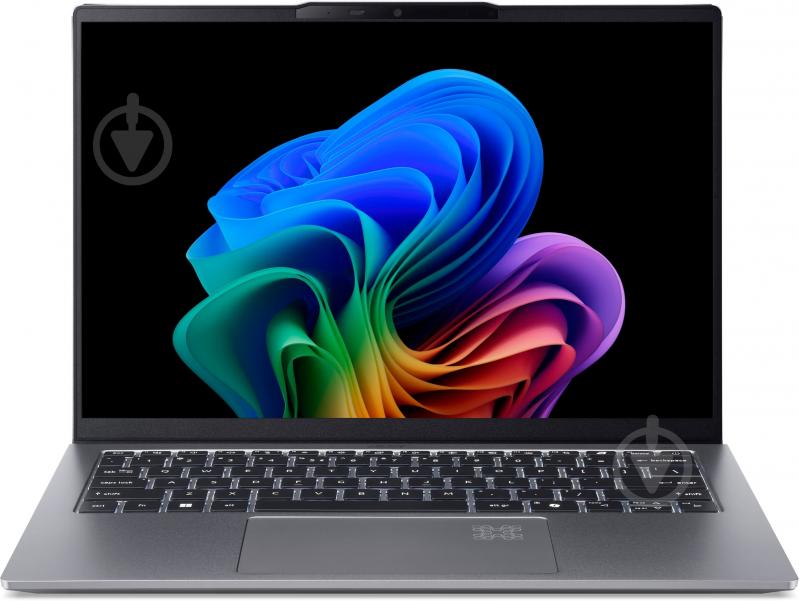 Ноутбук Acer Swift Go 14 AI SFG14-64 14" (NX.JDAEU.003) sparkly silver - фото 1