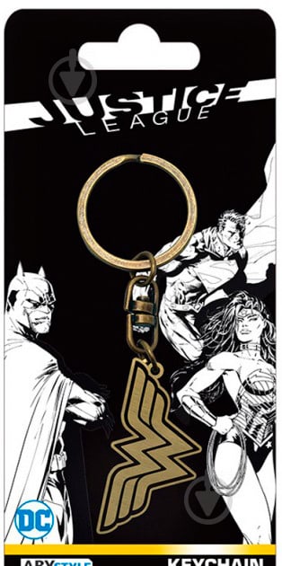 Брелок FSD Abystyle DC Comisc - Keychain Wonder Woman Logo (ABYKEY171) - фото 5