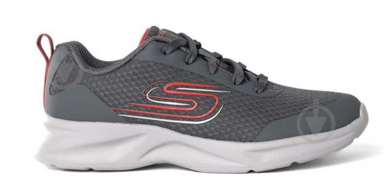 Кросівки для хлопчиків демісезонні Skechers Dynamatic 405113L CCRD р.38 сірі - фото 1 Кросівки для хлопчиків демісезонні Skechers Dynamatic 405113L CCRD р.38 сірі - фото 1
