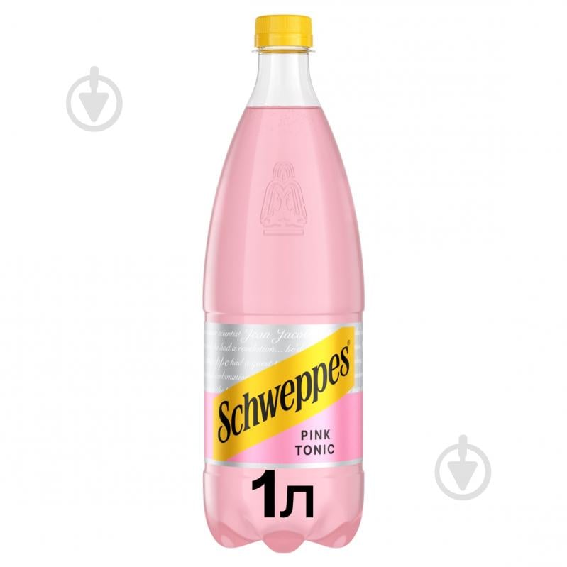 Безалкогольный напиток Schweppes Pink Tonic 1 л - фото 1