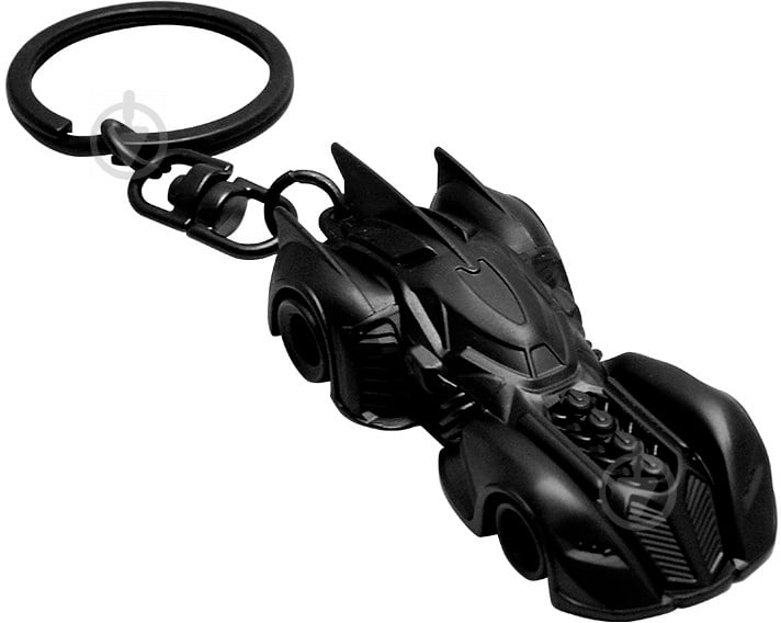 Брелок 3D FSD Abystyle DC Comics - Keychain 3D Premium Batmobile (ABYKEY167) - фото 1