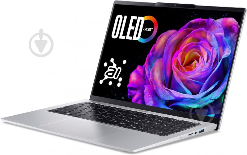 Ноутбук Acer Swift Go 14 SFG14-74 14" (NX.JCWEU.005) pure silver - фото 4