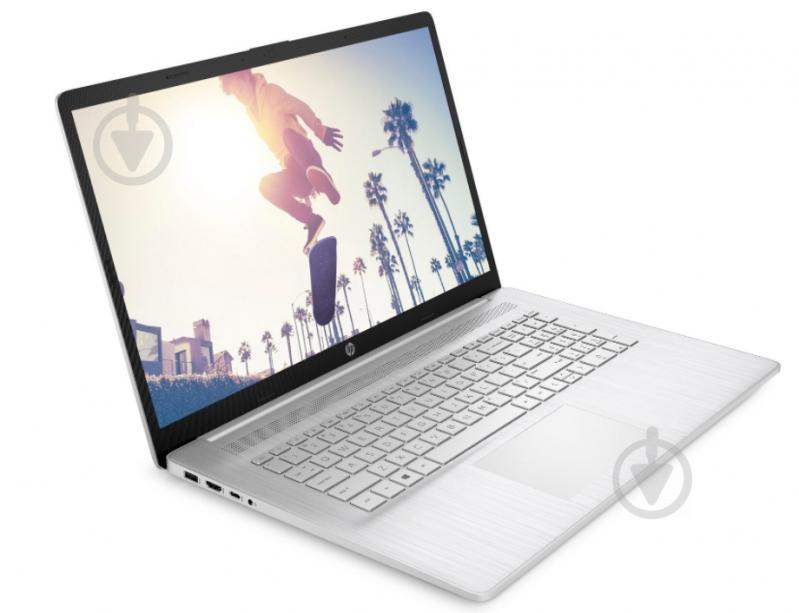 Ноутбук HP 17-cp0010ua 17,3 (423L4EA) silver - фото 2