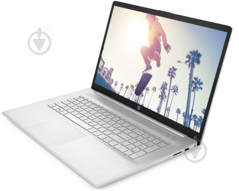 Ноутбук HP 17-cp0010ua 17,3 (423L4EA) silver - фото 3