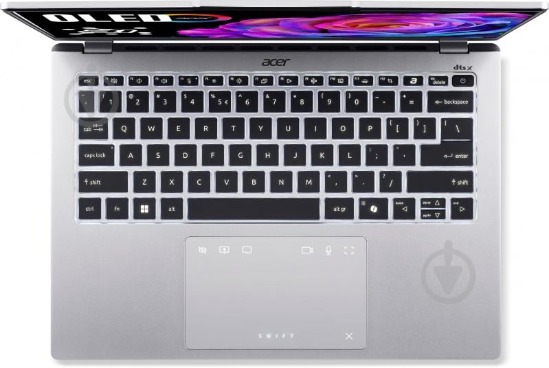 Ноутбук Acer Swift Go 14 SFG14-74 14" (NX.JCWEU.003) silver - фото 4