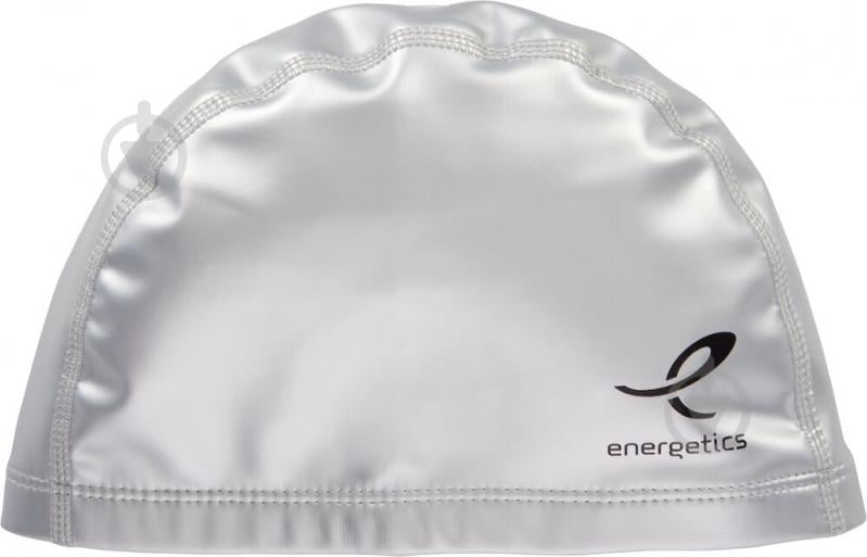 Шапочка для плавания Energetics Cap PU Flex 414724-869 one size серебряный - фото 1