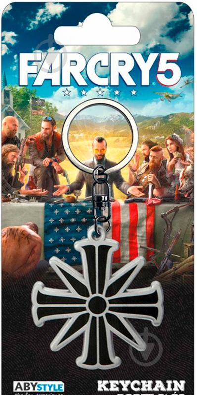 Брелок FSD Abystyle Far Cry - Keychain Cross (ABYKEY248) - фото 5