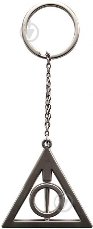Брелок FSD Abystyle Harry Potter - Keychain 3D Deathly Hallows (ABYKEY192) - фото 1