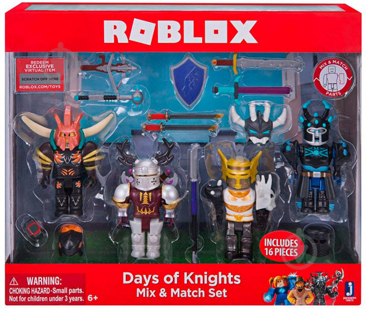 Набор фигурок Roblox JazwaresDays of Knight Mix and Match Set - фото 2