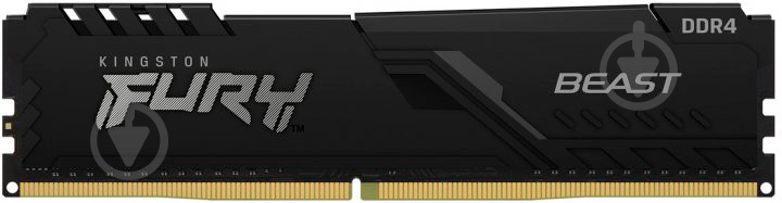 Оперативная память Kingston DDR4 SDRAM 16 GB (1x16GB) 2666 MHz (KF426C16BB1/16) Fury Beast - фото 1