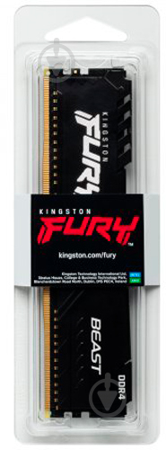 Оперативна пам'ять Kingston DDR4 SDRAM 16 GB (1x16GB) 2666 MHz (KF426C16BB1/16) Fury Beast - фото 5