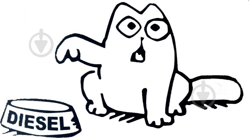 Наклейка TERRAPLUS кот ДТ - фото 1