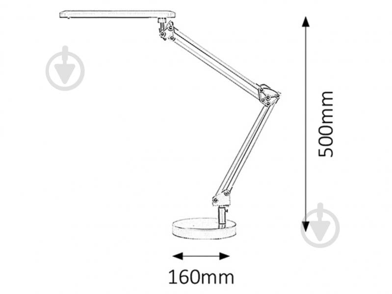Настольная лампа Rabalux 4407 Колин 6 Вт белый 4407 - фото 2