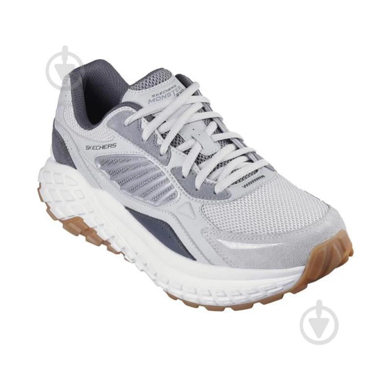 Кросівки чоловічі демісезонні Skechers Monster Evo 232744 GYCC р.44 сірі - фото 3 Кросівки чоловічі демісезонні Skechers Monster Evo 232744 GYCC р.44 сірі - фото 3