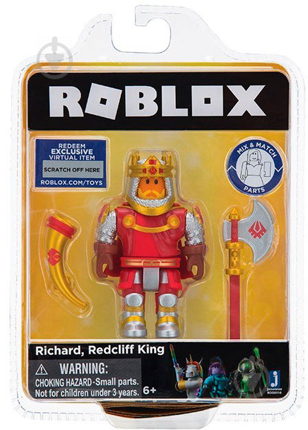 Фігурка колекційна Roblox Jazwares Сore figures Richard Redcliff king ROG0110 - фото 2