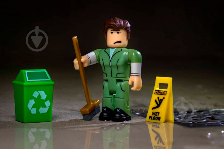 Фігурка колекційна Roblox Сore Figures Welcome to Bloxburg Glen the Janitor W3 ROG0106 - фото 3