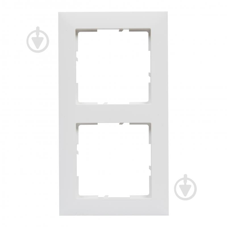 Рамка двухместная Legrand Suno универсальная белый 721502 - фото 2