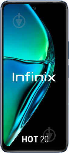 Смартфон Infinix Hot 20 6/128GB sonic black (X6826B) - фото 2