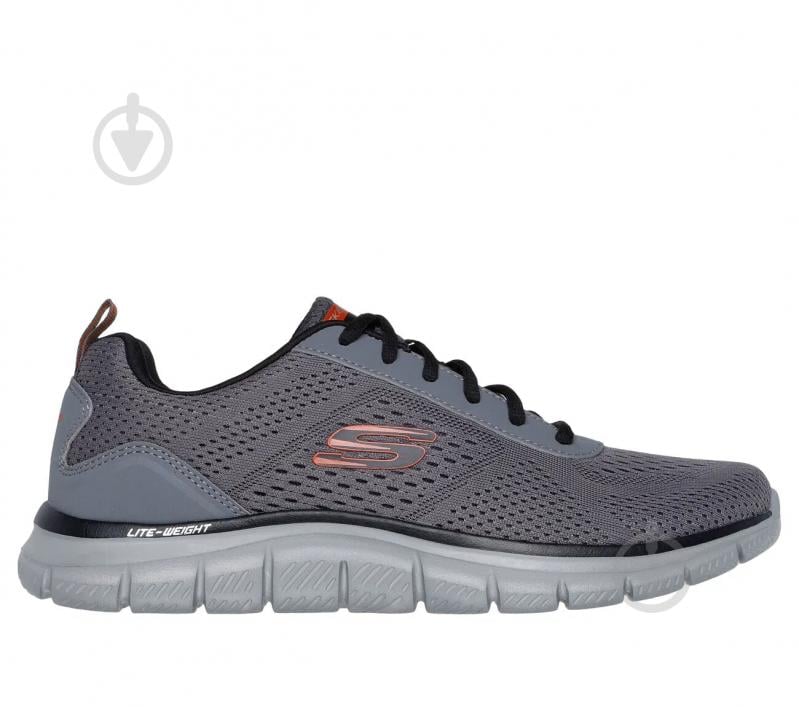 Кросівки чоловічі демісезонні Skechers Track - Leshur 232758 CCOR р.45 сірі - фото 1 Кросівки чоловічі демісезонні Skechers Track - Leshur 232758 CCOR р.45 сірі - фото 1