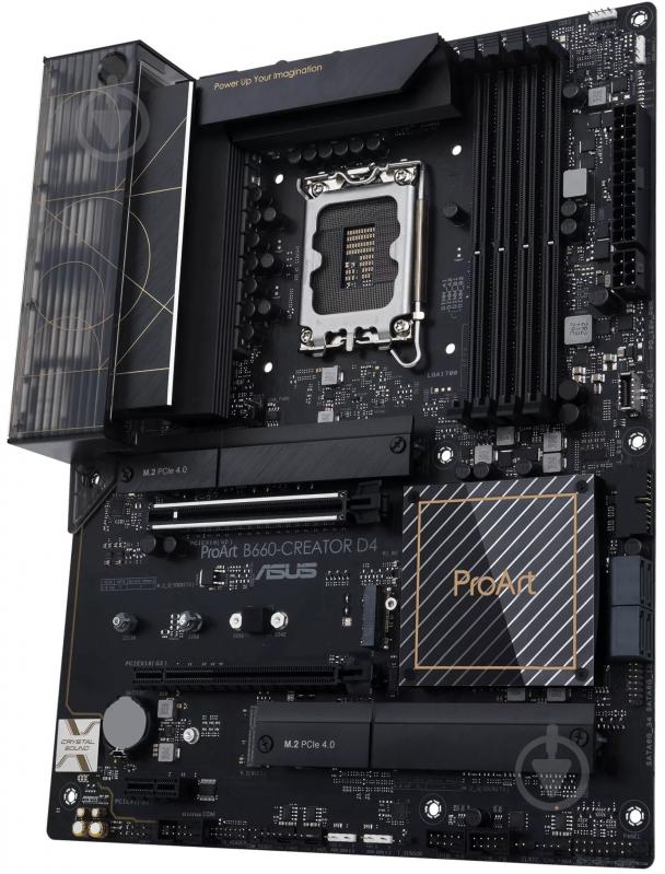 Материнская плата Asus PROART B660-CREATOR D4 (Socket 1700, Intel B660, ATX) - фото 2