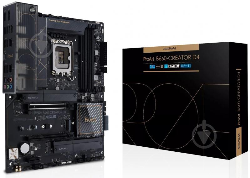 Материнская плата Asus PROART B660-CREATOR D4 (Socket 1700, Intel B660, ATX) - фото 7