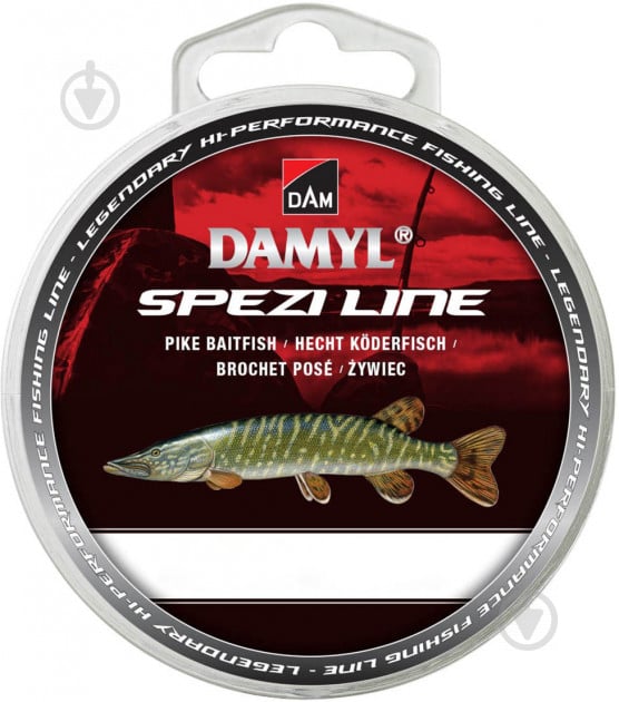 Леска DAM Damyl Spezi Line Pike Baitfish 250м 0,4мм 12,8кг - фото 1