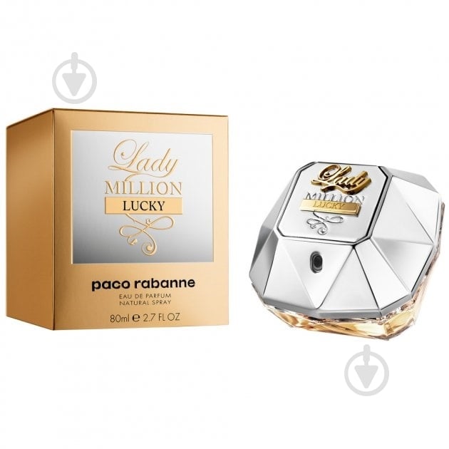 Парфумована вода PACO RABANNE Lady Million Lucky 80 мл - фото 1