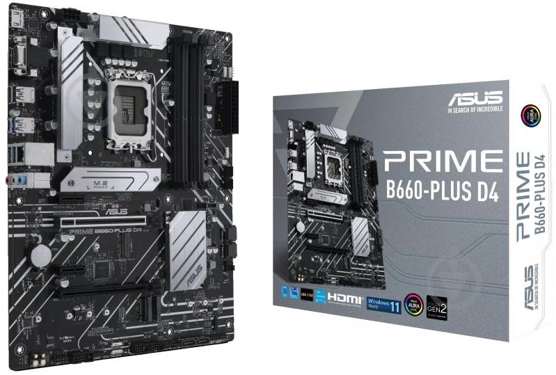 Материнская плата Asus PRIME B660-PLUS D4 (Socket 1700, Intel B660, ATX) - фото 7