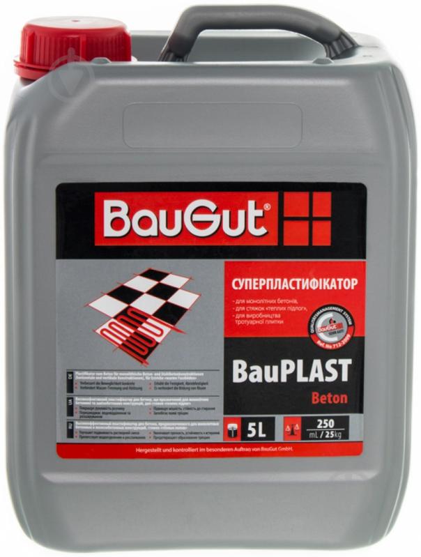 Пластификатор BauGut BauPLAST Beton, 5л+1л - фото 2