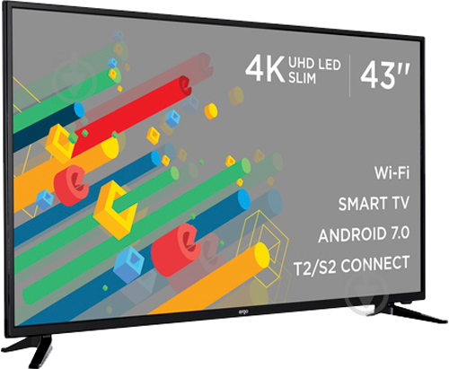 Телевизор Ergo LE43CU6550AK - фото 2