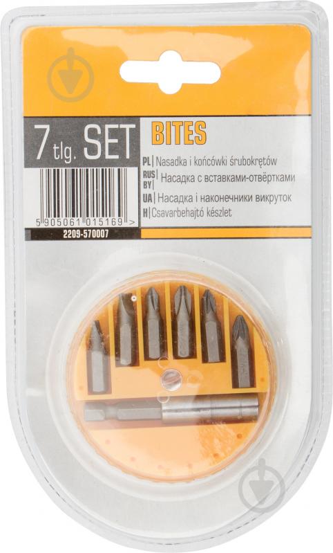 Набор бит Hardy 7 шт. 2209-570007 - фото 4 Набор бит Hardy 7 шт. 2209-570007 - фото 4