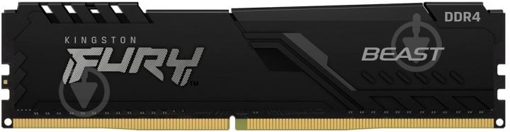 Оперативная память Kingston DDR4 SDRAM 8 GB (1x8GB) 3200 MHz (KF432C16BB/8) Fury Beast - фото 1