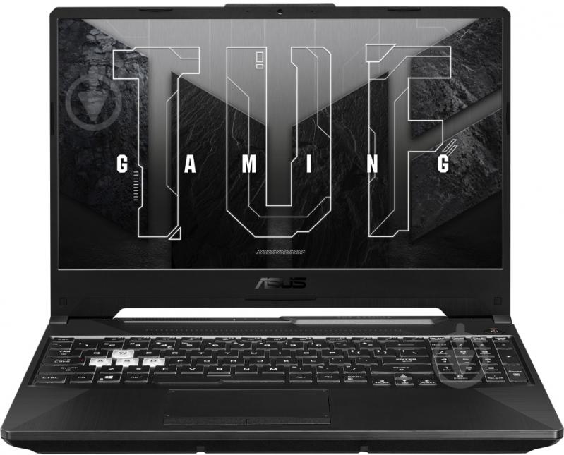 Ноутбук Asus TUF Gaming A15 FA506NC-HN170 15,6" (90NR0JF7-M00DF0) graphite black - фото 1 Ноутбук Asus TUF Gaming A15 FA506NC-HN170 15,6" (90NR0JF7-M00DF0) graphite black - фото 1