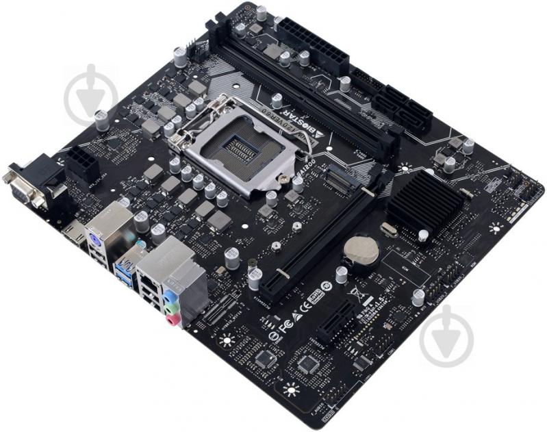 Материнська плата Biostar H510MH 2.0 (Socket 1200, Intel H510, micro ATX) - фото 3