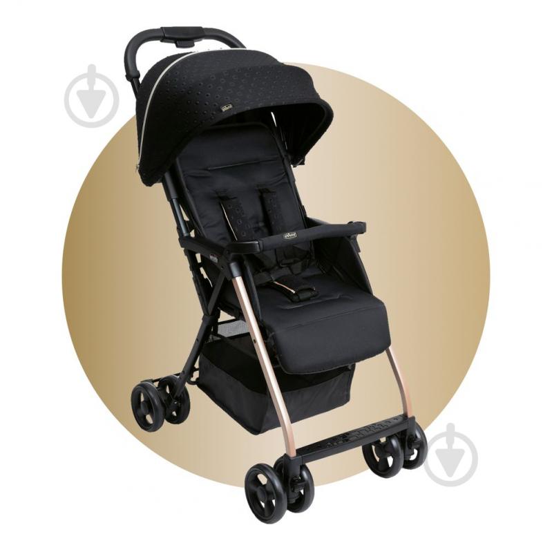 Коляска прогулянкова Chicco Ohlala 3 Black Re-Lux 79733.56 - фото 2