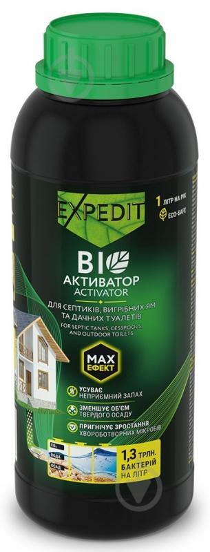 Біоактиватор EXPEDIT для септиків, вигрібних ям і дачних туалетів 1 л - фото 1 Біоактиватор EXPEDIT для септиків, вигрібних ям і дачних туалетів 1 л - фото 1