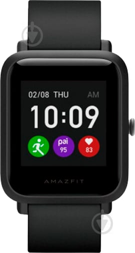 Смарт-часы Amazfit BipS Lite Charcoal Black (711174) - фото 2