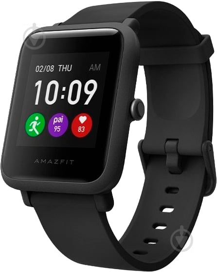 Смарт-часы Amazfit BipS Lite Charcoal Black (711174) - фото 1