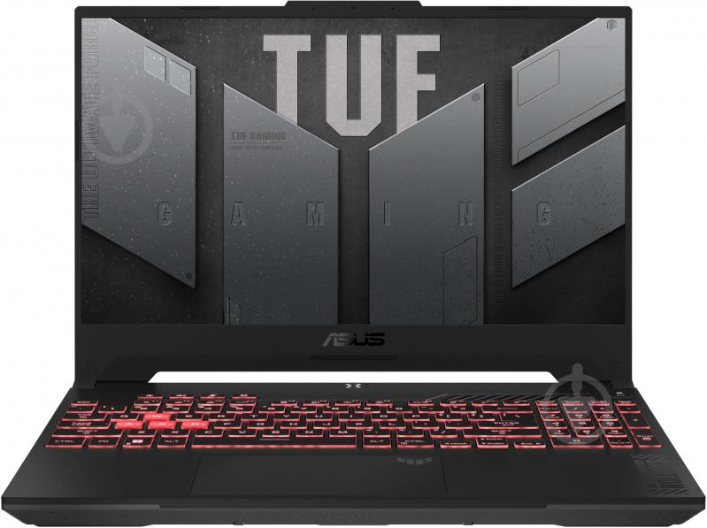Ноутбук Asus TUF Gaming A17 FA707NUR-HX054 17,3" (90NR0JL5-M002K0) mecha gray - фото 1