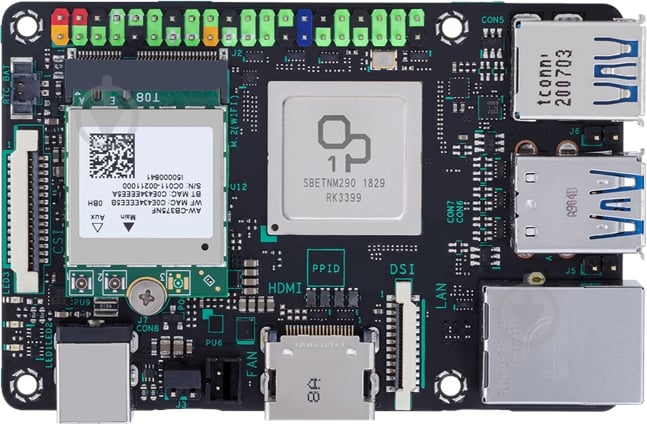 Материнская плата Asus TINKER BOARD 2/2G//SBC () - фото 1 Материнская плата Asus TINKER BOARD 2/2G//SBC () - фото 1