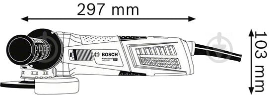 Болгарка (угловая шлифмашина) Bosch Professional GWX 13-125 S 06017B6002 - фото 4