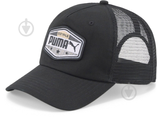 Кепка Puma PRIME Trucker Cap 02404601 os черный - фото 1