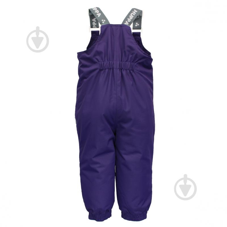Полукомбинезон для девочки HUPPA Sonny р.86 темно-лиловый 26130016-70073-086 - фото 2