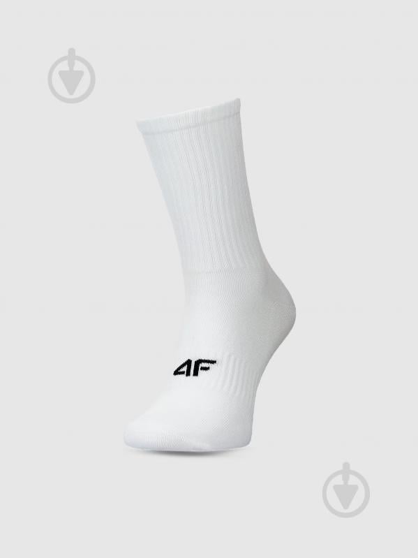Шкарпетки 4F SOCKS CAS M478 (3pack) 4FWMM00USOCM478-10S р.39-42 білий 3 шт. - фото 1 Шкарпетки 4F SOCKS CAS M478 (3pack) 4FWMM00USOCM478-10S р.39-42 білий 3 шт. - фото 1
