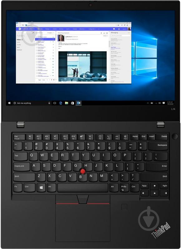 Ноутбук Lenovo ThinkPad L14 Gen 2 14" (20X5003ERT) black - фото 6
