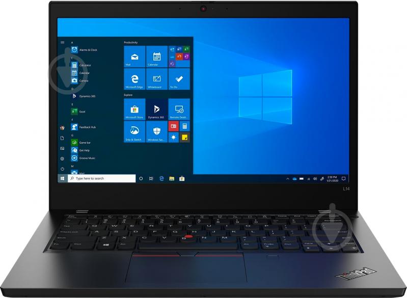 Ноутбук Lenovo ThinkPad L14 Gen 2 14" (20X5003ERT) black - фото 1