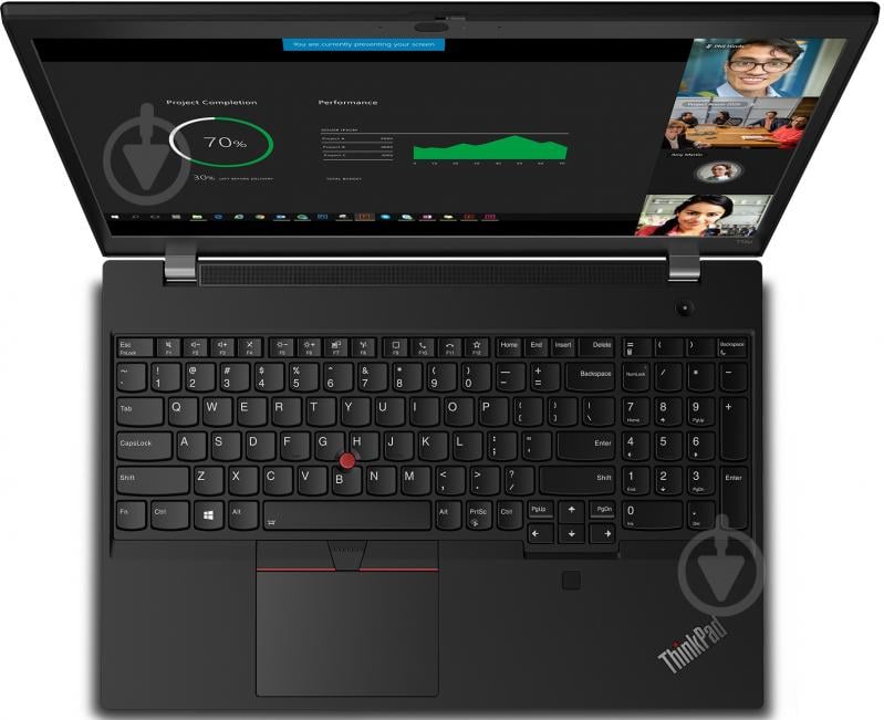 Ноутбук Lenovo ThinkPad T15p Gen 1 15,6" (20TN0019RA) black - фото 2